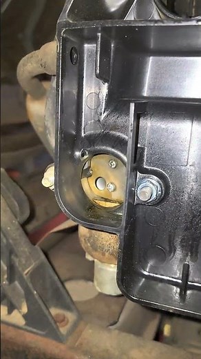 stuck choke plate on cub cadet. bad gas.