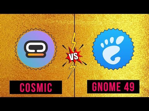 COSMIC vs GNOME 49 — Which Linux Desktop Wins 2026?