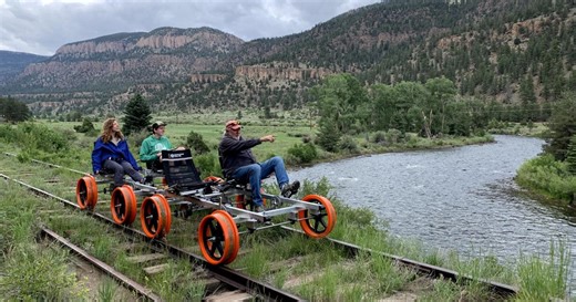 Experience Railbike Adventure with Rev Rail in South Fork, Colorado! | OutThere Colorado