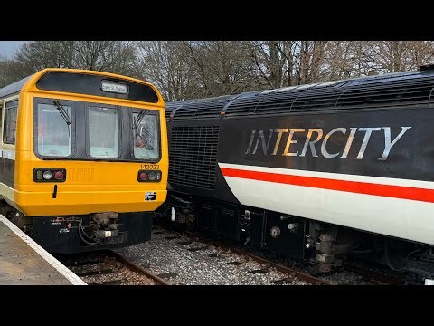 Class 142 Pacer arriving into marsh mills