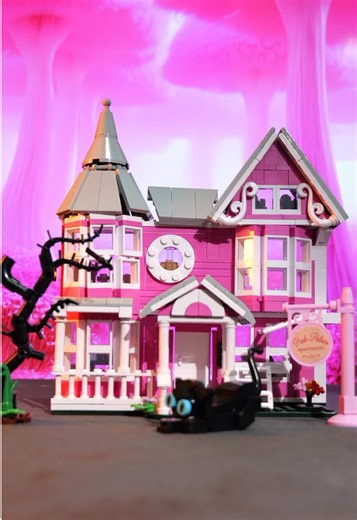 Favorite pink #tiktokshopholidayhaul #tiktokshop #buildingblocks #gift #building #house #pink