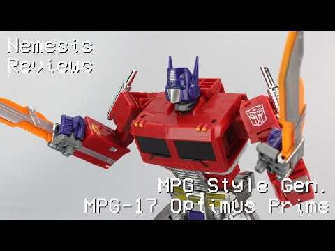 Nemesis Reviews Transformers MPG Style Gen. MPG-17 Optimus Prime