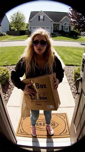 Package Thief Gets BLASTED with Glitter Trap! Instant Karma