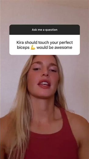 Kira Touches My Perfect Biceps! 💪
