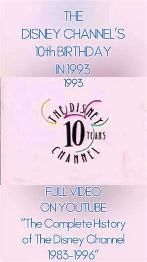 Disney Channel's 10th Anniversary Shows and Movies