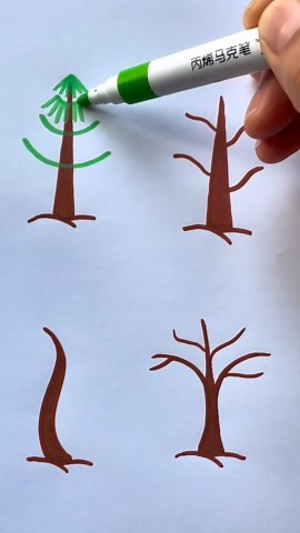 Simple and Easy Drawing Ideas on Instagram: "4 ways to draw trees. Join us in this artistic journey as we delve into four diverse methods for drawing trees. In this video tutorial, we'll explore various approaches to capturing the beauty of nature on paper. From basic silhouettes to detailed sketches, impressionistic styles to mixed media collages, there's something for every artist to discover. Learn how to experiment with different techniques, unleash your creativity, and breathe life into you