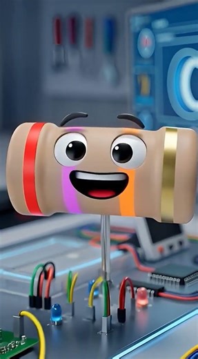 The Resistor Explained in 30 Seconds ⚡ Hidden Hero of Every Circuit