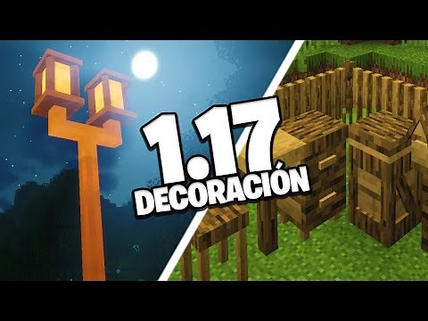 MEJORES MODS de DECORACIÓN para Minecraft 1.17.1 | ModPack Review