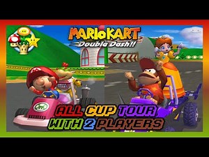 Mario Kart: Double Dash!! - All Cup Tour Mirror With 2 Players