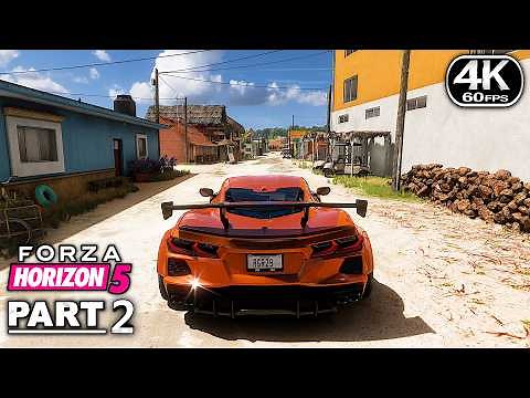 Forza Horizon 5 Gameplay Walkthrough Part 2 - PC 4K 60FPS No Commentary