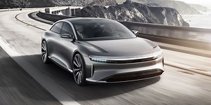 The Lucid Air Packs 1000 HP and 400 Miles of Range in an All-Electric Sedan