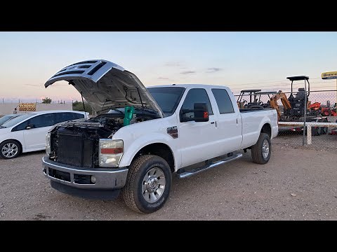 How to bleed the fuel system on a 6.4 ford f350 f250 diesel