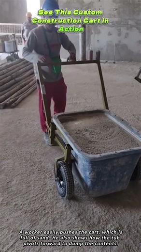 See This Custom Construction Cart in Action