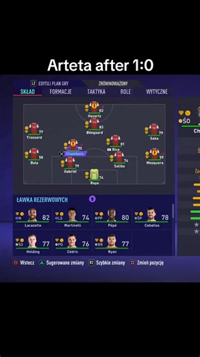ARSENAL #fifa #fc #viral #haramball #psg | Arsenal Vs PSG