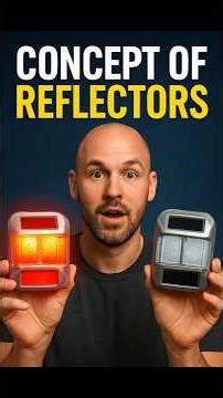 concept of reflectors #shorts #viral #education #TheEasyClassroom