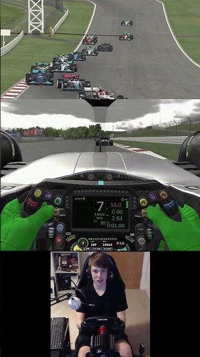 My first ever start in an F1 car! iRacing