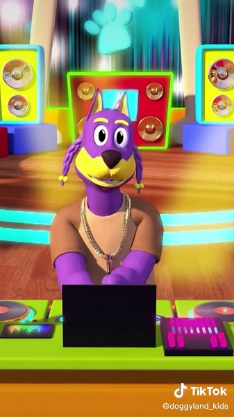 Doggyland Kids Song - Classic Body Parts Dance