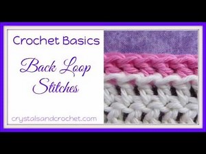 Back Loop Stitches