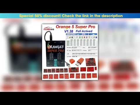 Hot Picks Orange5 V1.38 Full Activation Programmer Orange 5 Super Pro Professional ECU Programmin