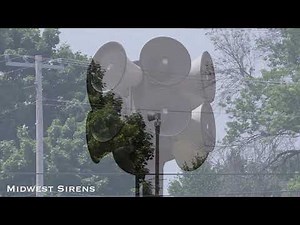 Federal Signal EOWS*1212 Siren Test, Chimes, Pulse, Chimes, Cobb, WI (Iowa Co.)