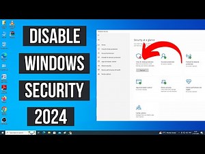How To Disable Windows Security Permanently In Windows 10/11 (2024)