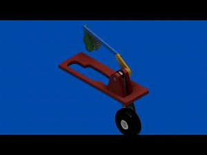 RC Plane Front Retracts Animation