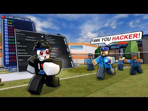 Using HACKS To TROLL In JAILBREAK Script..