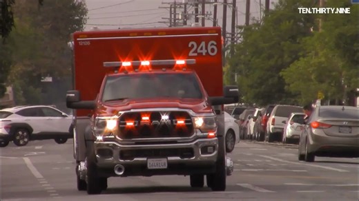 LAFD RESCUE 246, ENGINE 46 & RESCUE 846 RESPONDING