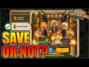 SHOULD YOU SAVE YOUR KEYS?! Rise Of Kingdoms Hearth's Desire! [Better Than Tavern?]