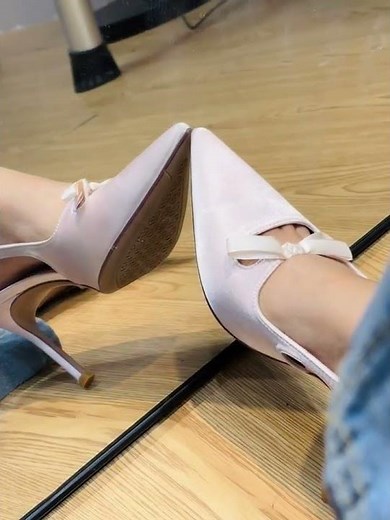 The Perfect Combo: Elegant Pantyhose & High Heels Show #beauty #heels #legs #foot