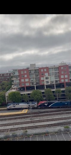 Amtrak California Zephyr With Phase 7 At Emeryville