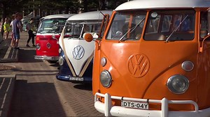 10K views · 227 reactions | With the sun shining and the beach lined with over 60 vintage Kombis, the new Multivan Kombi 70 Edition was unveiled at the 2018 Manly Kombi Rally on March 3. Watch to see all the fun from the weekend. | Volkswagen | Facebook