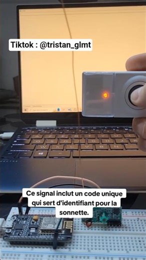 Faire une sonnette intelligente signal radio #arduino #electronique #iot #domotique #diy