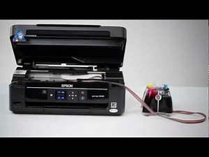 Установка СНПЧ на принтер Epson Stylus SX230