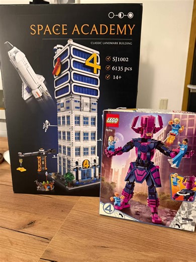 Combining LEGO Marvel Sets for a Fantastic Project