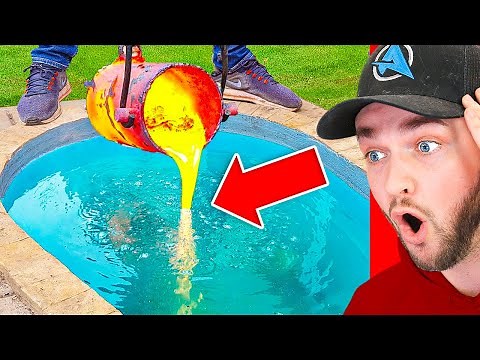 World's *CRAZIEST* Lava Experiments!