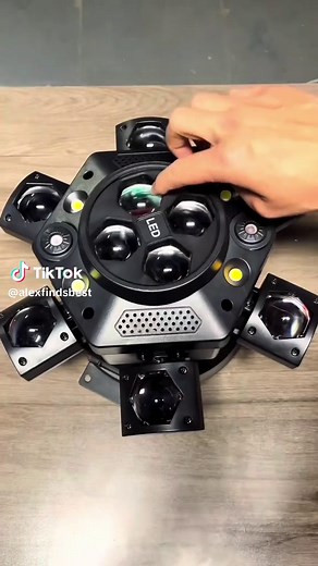 6 Arm Rotating Disco Light for Ultimate Party Vibes
