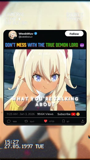The TRUE Demon Lord’s ultimate power! 😈 (How NOT to Summon a Demon Lord) #Anime #Shorts