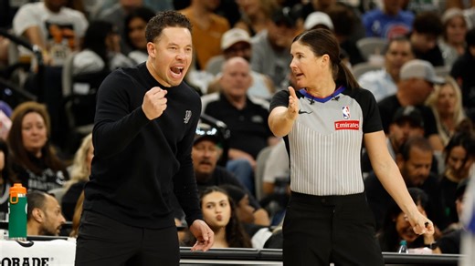 Natalie Sago will become 3rd woman ever to referee NBA playoff games