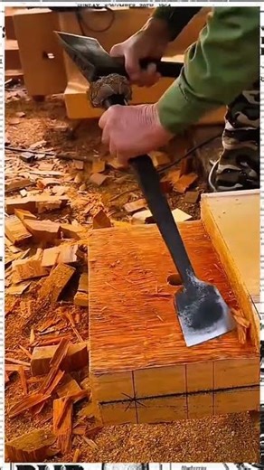 Big Chisel Mastery for Woodworking Projects #shorts