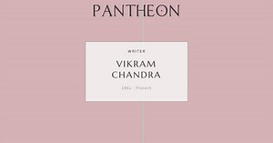 Vikram Chandra Biography | Pantheon