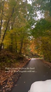 POV: You're driving through West Virginia during autumn 🍂 @wvtourism #WVTourism #TravelSouth 📸: @adventures_are_for_girls | Travel South USA