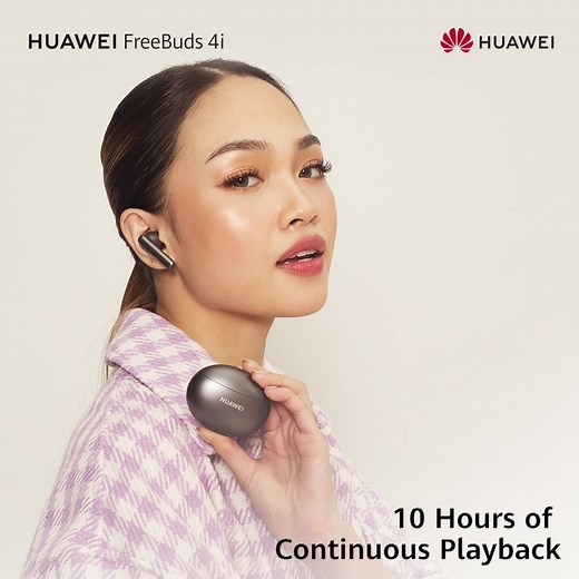 38 reactions | Remarkable battery endurance that gives you continuous quality sound. Listen to music all day wherever you are just like AC Bonifacio. Get the HUAWEI FreeBuds 4i now at Php 3,599. Shop now: fal.cn/4iss2 | Huawei Mobile | Facebook