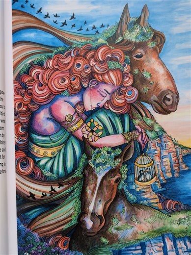 Women are nature. Follow and check out my new book Women as Natural Wonders! Art shop link in my bio!