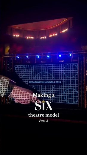 #six #broadway #musical #westend #miniature #theater #diy #diycrafts #wickedmovie #broadwaytheatre