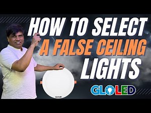 How to Select the Best Fall Ceiling Lights for Your Space | GLOLED