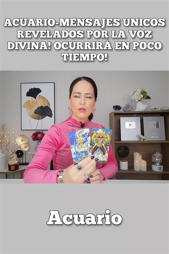 acuario ♒️ mensajes únicos revelados por la voz divina‼️ ocurrirá en poco tiempo… presta atención a las señales, nada es casual ✨ #tarot #tarotdesandra #viral | Tarot de sandra