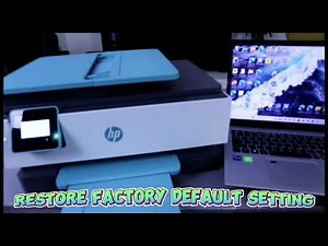 How To Reset HP Officejet Printer Factory Default Settings