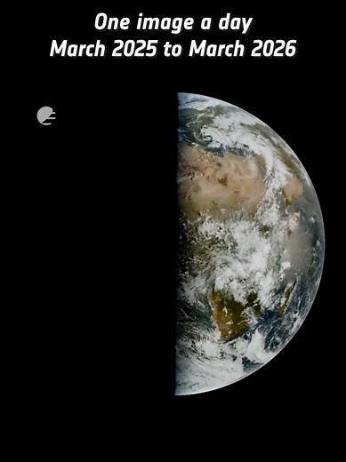 Today at 15:46 CET marks the March equinox — when day and night are (nearly) equal worldwide. From space, it’s the moment the day–night boundary, the terminator line, runs from pole to pole. On the ground, it marks the beginning of spring in the Northern Hemisphere and autumn in the Southern Hemisphere. Seasonal transitions like this are central to Earth observation, shaping vegetation, weather patterns, ocean conditions and many of the variables we track over time. The video shows a year worth