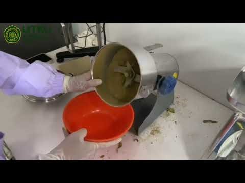 Tutorial Ekstraksi Daun Parijoto dengan Teknik Ultrasonic Assisted Extraction (UAE)